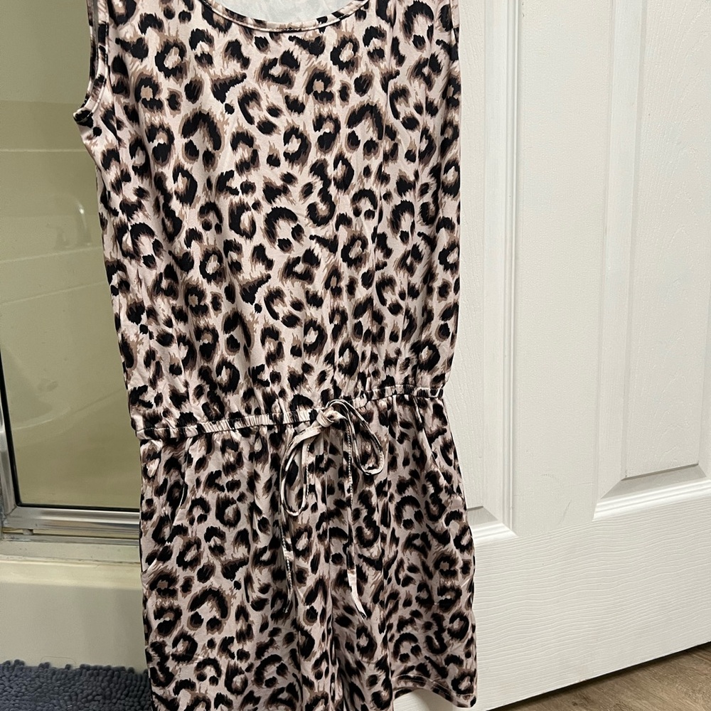 Leopard Romper, size S